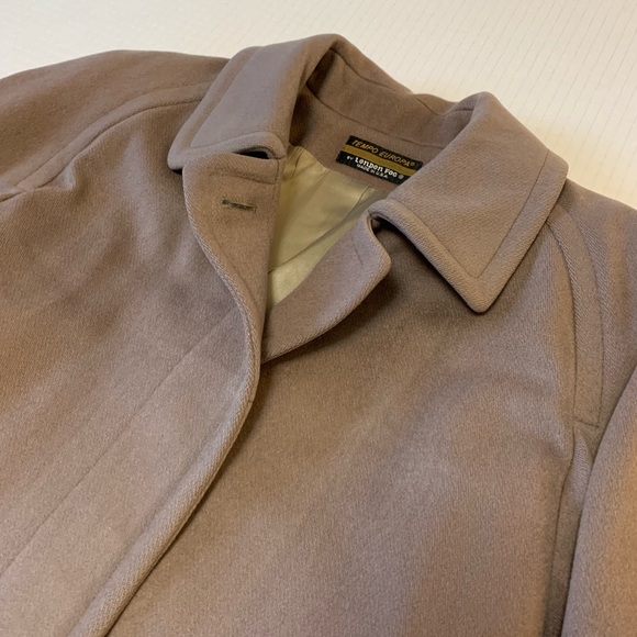 Vintage London Fog ‘Tempo Europa’ camel colored 100% wool coat - Picture 6 of 16